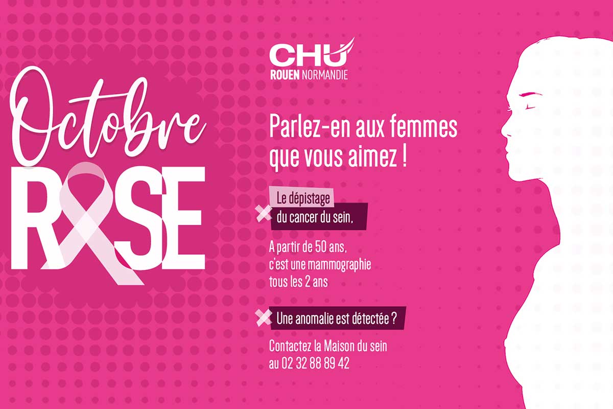 Octobre Rose - Parlez-en aux femmes que vous aimez !